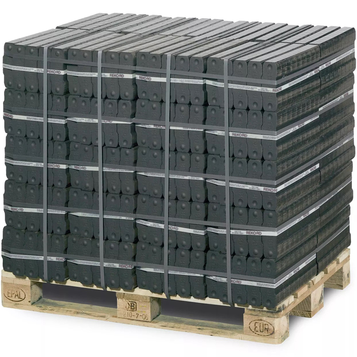 Briquettes de lignite REKORD en palette (40 x 25 kg) - GROEP